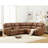 Hunstant 2-Piece Power Reclining Corner Sectional Sofa And Loveseat Set With Cupholder & Storage 
