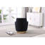 Fauteuil demi-tonneau en velours-469088912