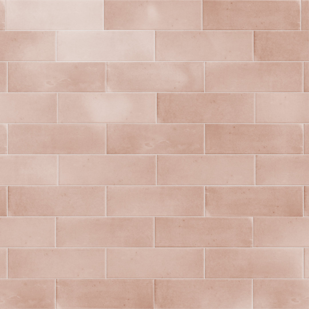 Coco 2" x 6" Porcelain Subway Wall Tile (Set of 66) Merola Tile 