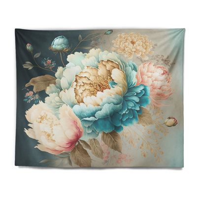 Tapisserie en polyester multicolore en polyester III