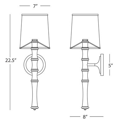 Kane Armed Wall Sconce