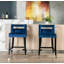 Chaise d'appoint en velours de 20,08 po Karlia-178740699-178740696