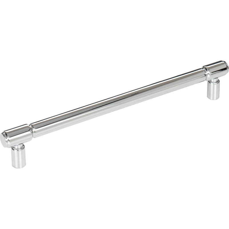 Clarence Bar pull, Polished Chrome, 7 9/16" Center to Center