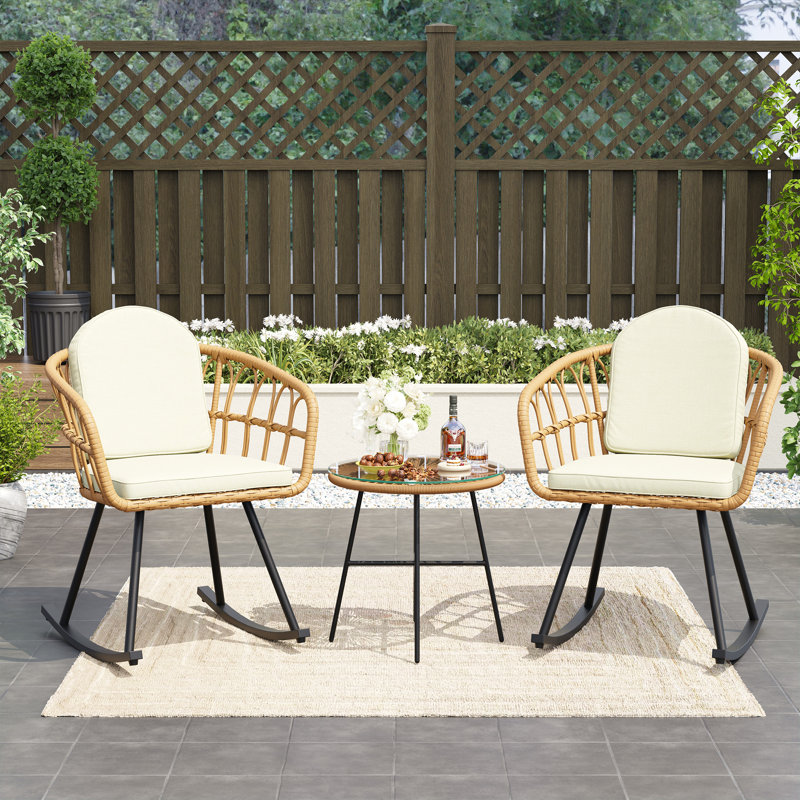 Ensemble bistro pour 2 personnes Boho