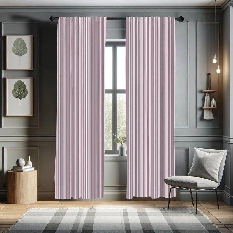 Room Darkening Sliding Panel Pair, 28" x 63"