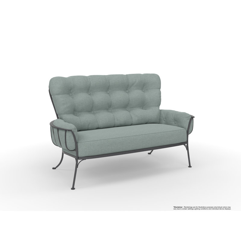Monterra Outdoor 2 - Seat Loveseat, Kindle Silk, Graphite