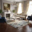 Tapis abstrait