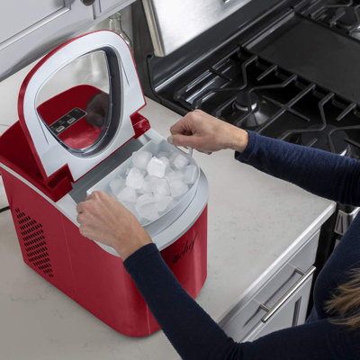 Deco Chef Compact Electric 26 lb. Daily Production Portable Clear Ice Maker