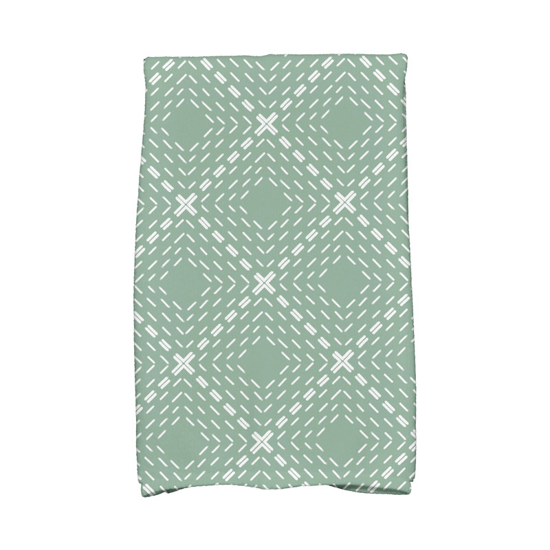 Abbie Tea Towel Kitchen Towel, Green