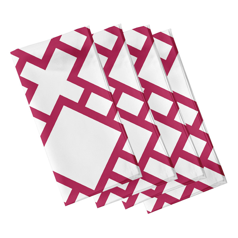 Ensemble de serviettes 4 pièces Noxon, Rose