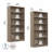 Doyno 71.46" H Manufactured Wood Standard Bookcase-102771611