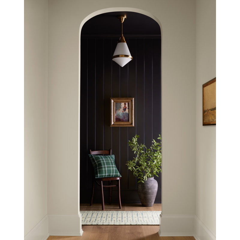 Chris Loves Julia x Loloi Chris Collection CHR-01 Ivory / Denim, Transitional  Area Rug, Rectangle 7'9" x 9'9"
