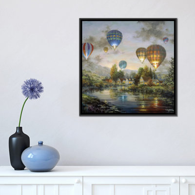 «Balloon Glow» par Nicky Boehme, reproduction sur toile tendue sur châssis