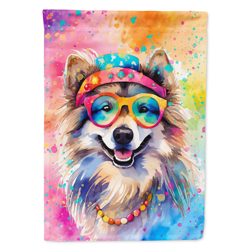 Drapeau de la maison Hippie Dawg, Spitz loup
