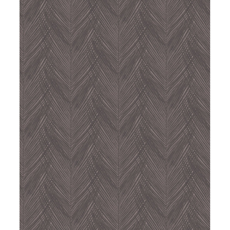 Galerie Designer Colours Feather Print Wallpaper, Purple