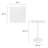 Lippa 28" Square Bar Table-1601225651