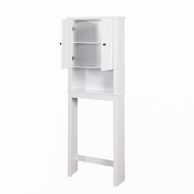 Bathroom Wooden Storage Cabinet Over-The-Toilet