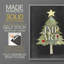 «Christmas Holiday Art IV», reproduction encadrée - bois massif-946661964-946661972