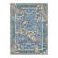 Tapis bleu à motif zébré Allandale-147503236-134440967