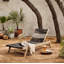 Julian Outdoor Teak Chaise Lounge-63791247
