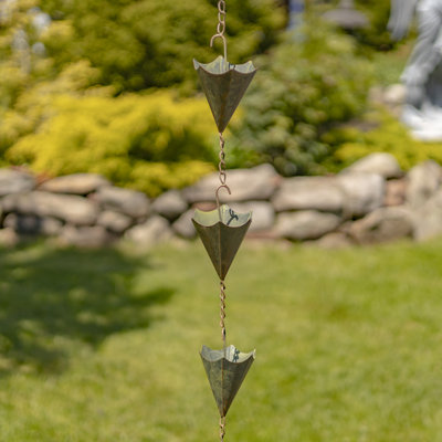 Girard Weather Resistant Metal Rain Chain