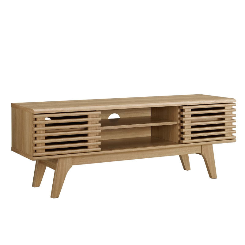 Modway Render 46" Media Console TV Stand, Oak