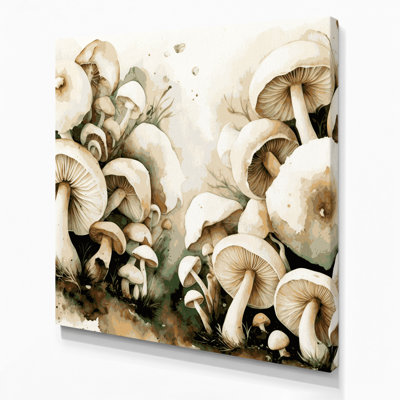Art mural sur toile beige