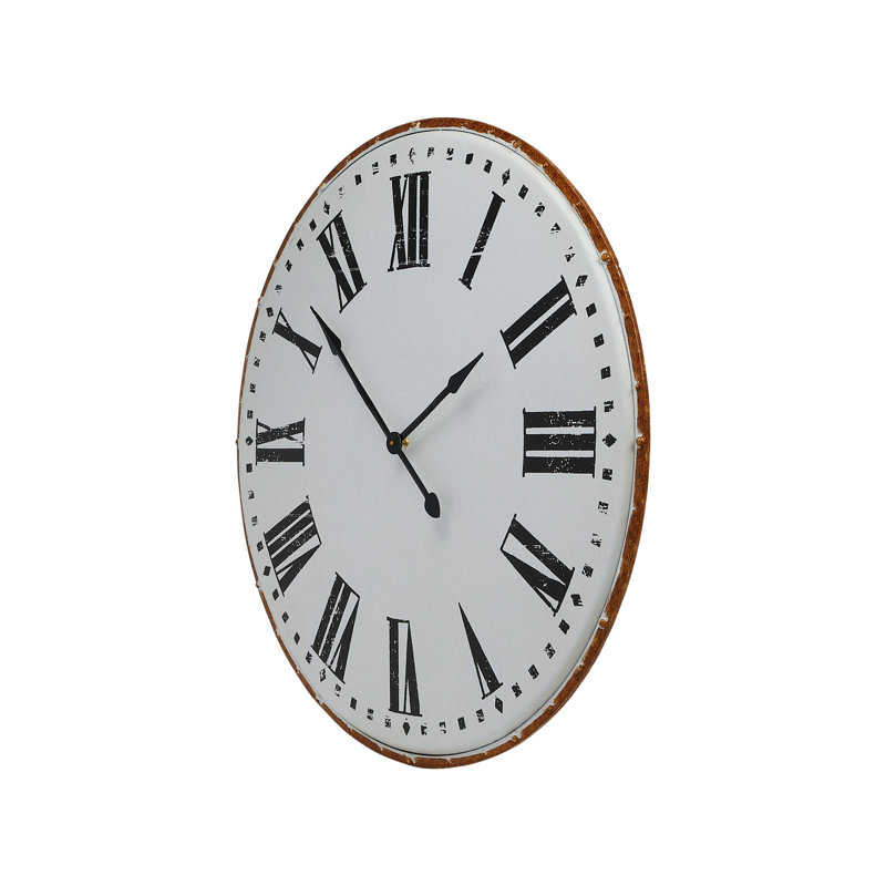 Très grande horloge murale 39,75 po Topeka