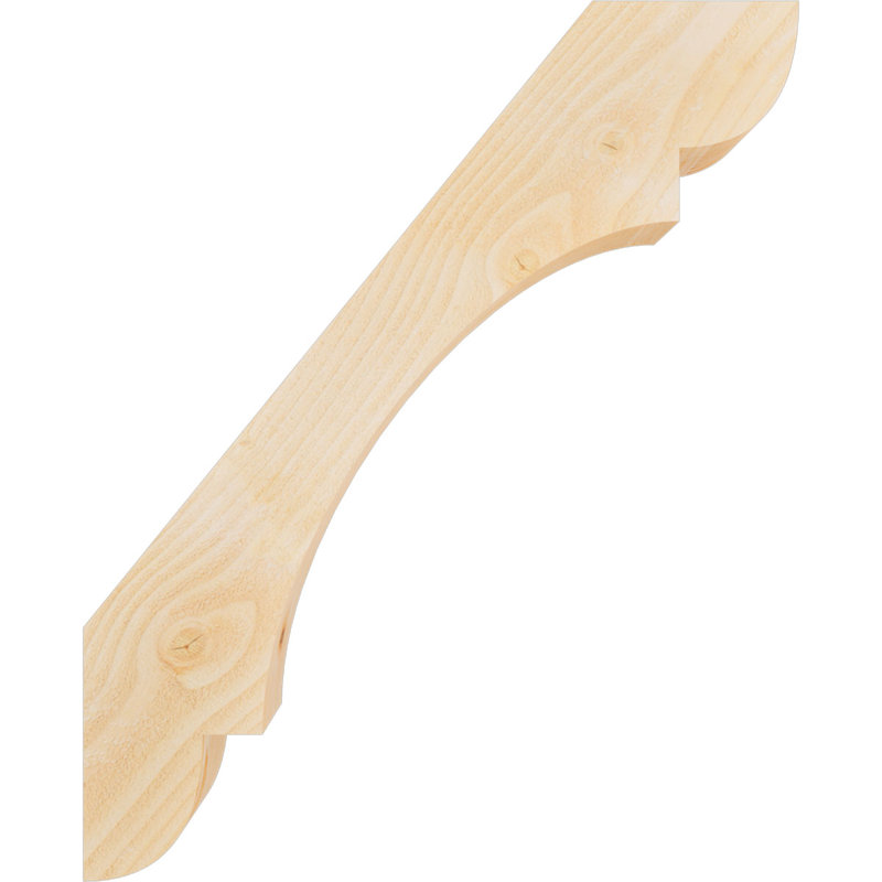 Attelle de genou olympique, Sapin de Douglas, Sciage brut, H 32 po x l 4 po x P 26 po