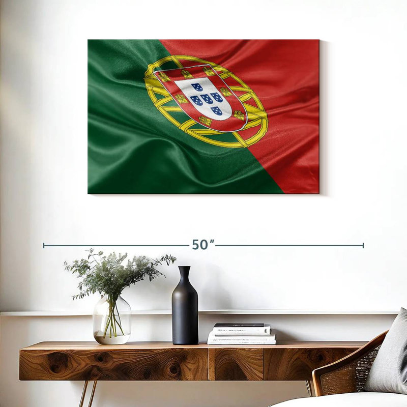 Drapeau national du Portugal, H 24 po x l 36 po
