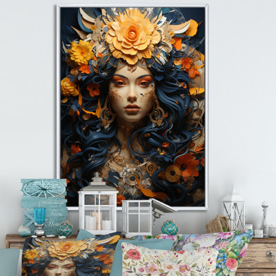 «Hassall Hinduisim Benevolent Durga Durga», reproduction sur toile