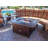 Spicewood Rectangle Aluminum Propane Smokeless Fire Pit Table with Hidden Fuel Tank