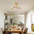 20'' 6-Speed Crystal Caged Chandelier Ceiling Fan With Light Kit And Remote Control