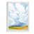 White Canvas Framed selected