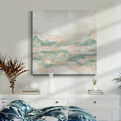 Coral Canyon II - Toile tendue avec châssis de qualité supérieure - prête à être accrochée