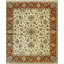 Ivory Traditional Oriental Agra Area Rug