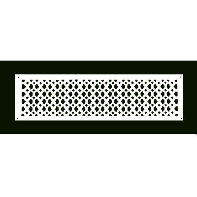 Grille murale en métal