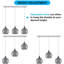 3 - Light Grey Kitchen Island Pendant