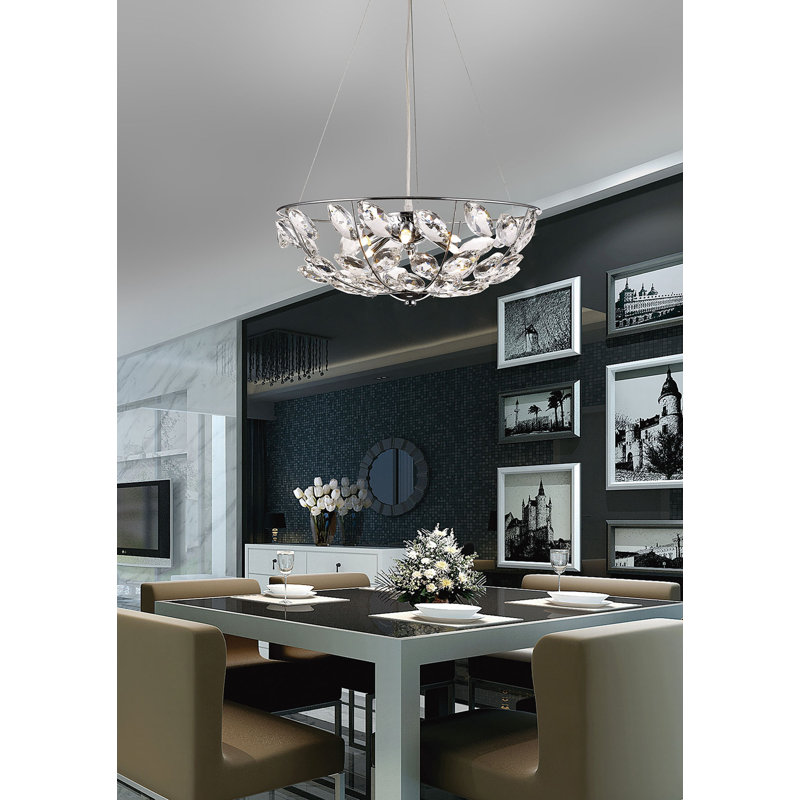 6 - Light Drum Chandelier