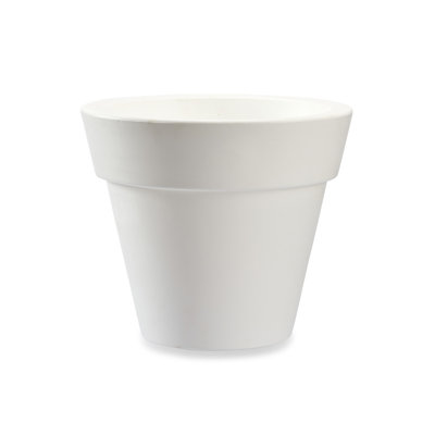 Pot à fleurs en plastique