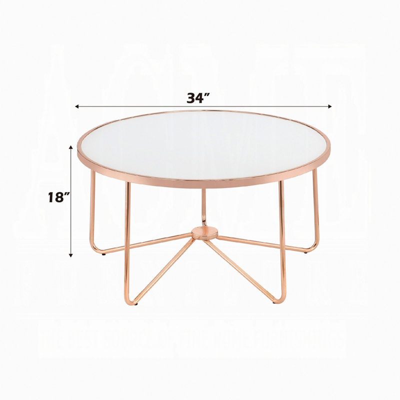 Table basse ronde 1 pièce