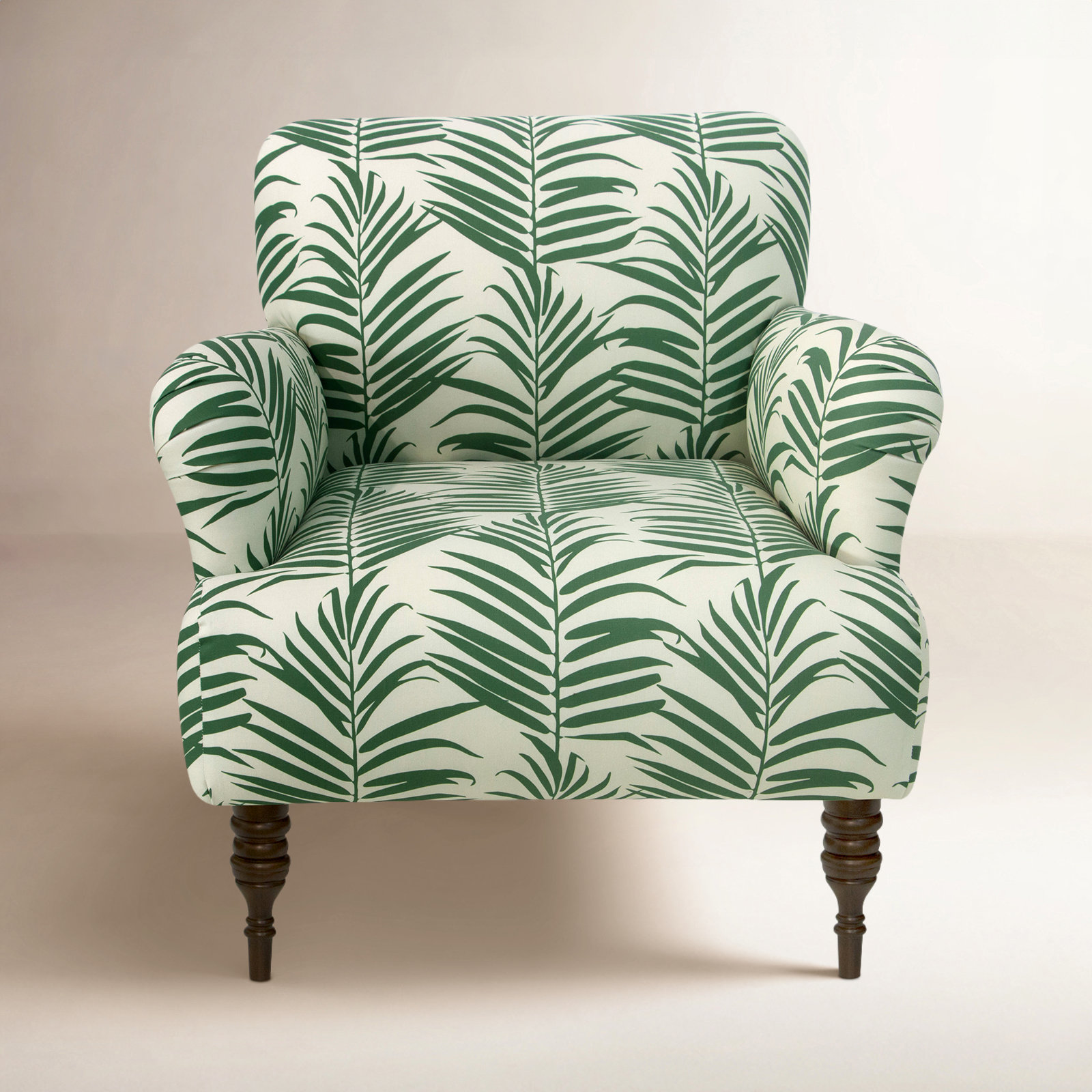 Allura Armchair, Palm Green