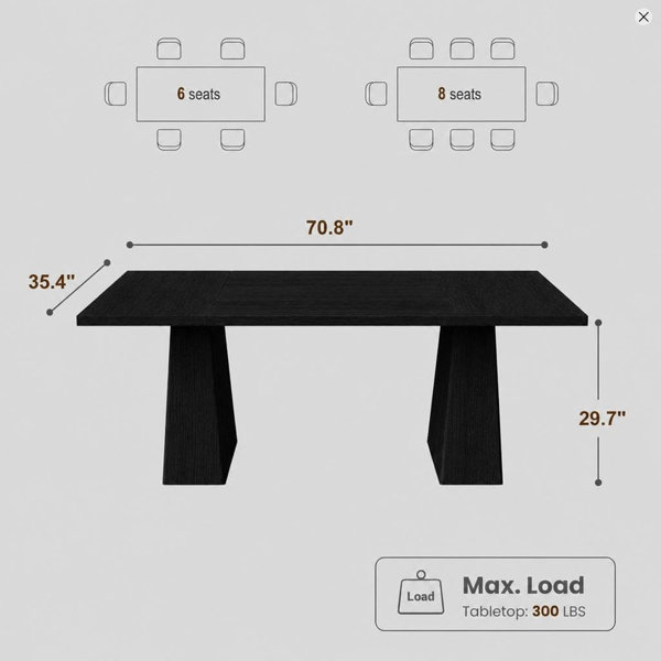 Dimensions du produit