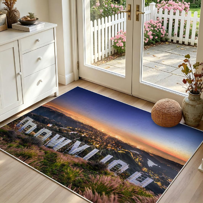 Tapis d'intérieur Clear Sky, Rectangle 39 po x 63 po