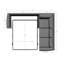 119" Wide Sleeper Corner Sectional-533060024-421437470