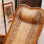 Comfortable rattan rocking chair