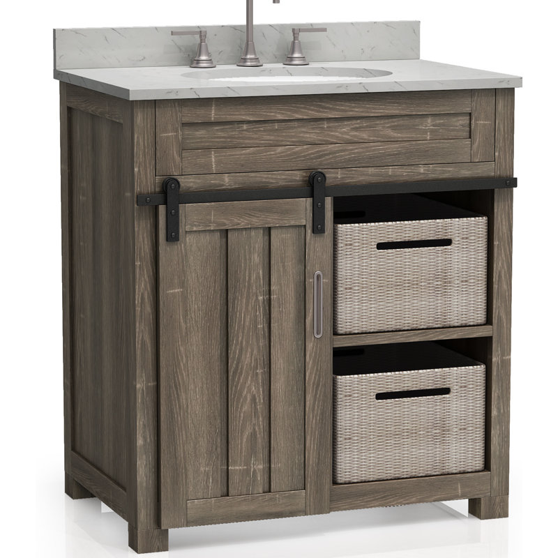 Base de meuble-lavabo simple 30 po Dolly