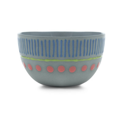 Coconut Handmade Bowl, Grey, 10 Cm