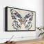 Reproduction sur toile «Butterfly's Kiss I»-101456895