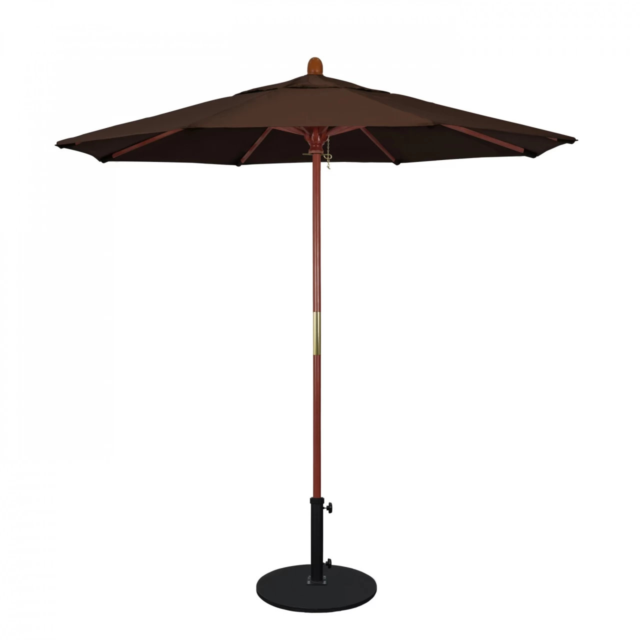 Manford 90'' Outdoor Umbrella, Mocha Performance Canvas